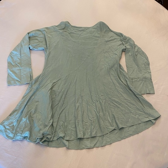 FREE PEOPLE Rayon Cold Shoulder Flow Dress/Tunic, Size Small. - Picture 7 of 7